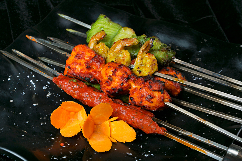 Chicken and Fish Tikka Kabab (Indian veg starter) Pune, India
